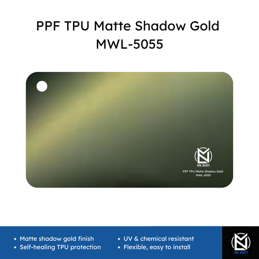 PPF TPU Matte Shadow Gold  MWL-5055