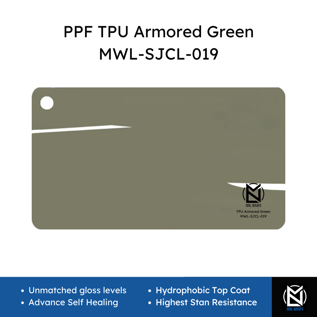 PPF TPU Armored Green MWL-SJCL-019