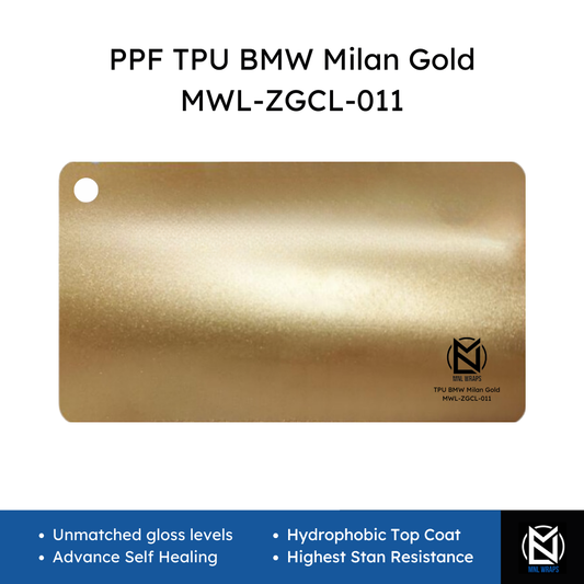 PPF TPU BMW Milan Gold MWL-ZGCL-011