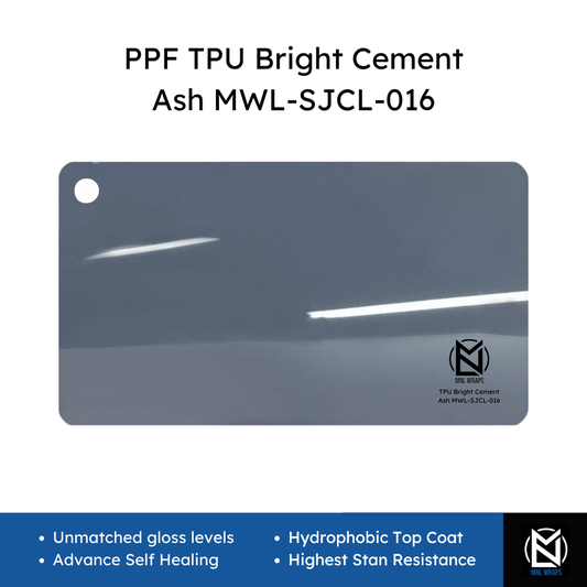 PPF TPU Bright Cement Ash MWL-SJCL-016