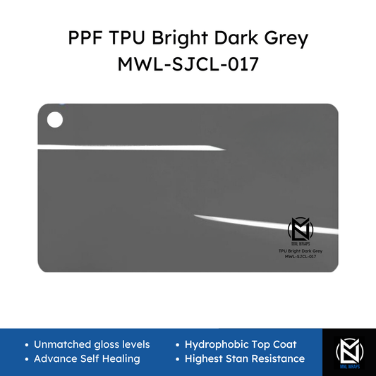 PPF TPU Bright Dark Grey MWL-SJCL-017