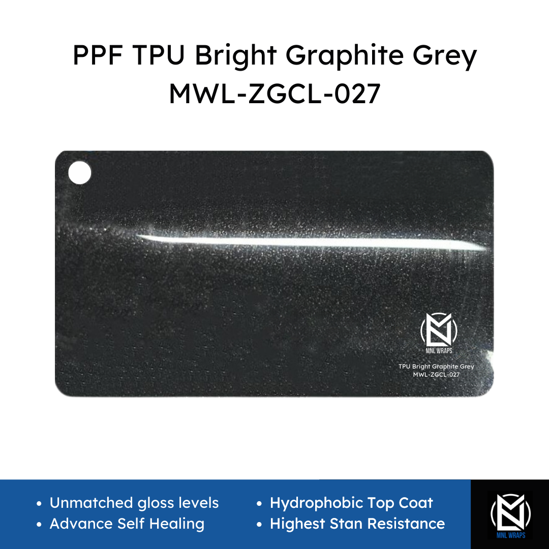 PPF TPU Bright Graphite Grey MWL-ZGCL-027