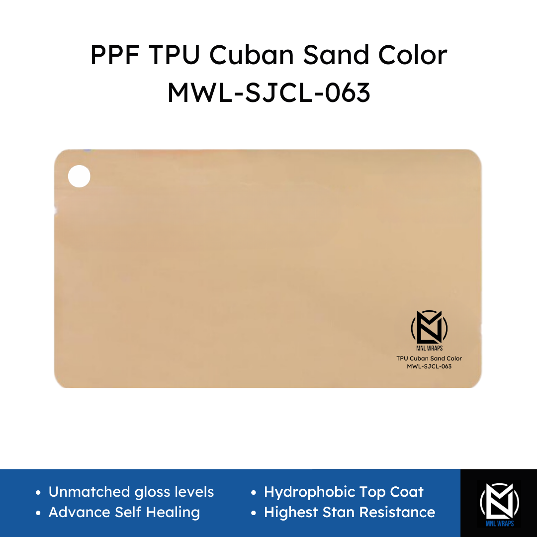 PPF TPU Cuban Sand Color MWL-SJCL-063
