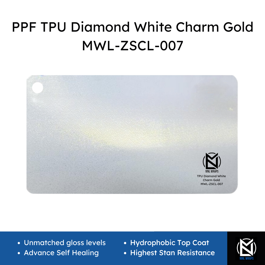 PPF TPU Diamond White Charm Gold MWL-ZSCL-007