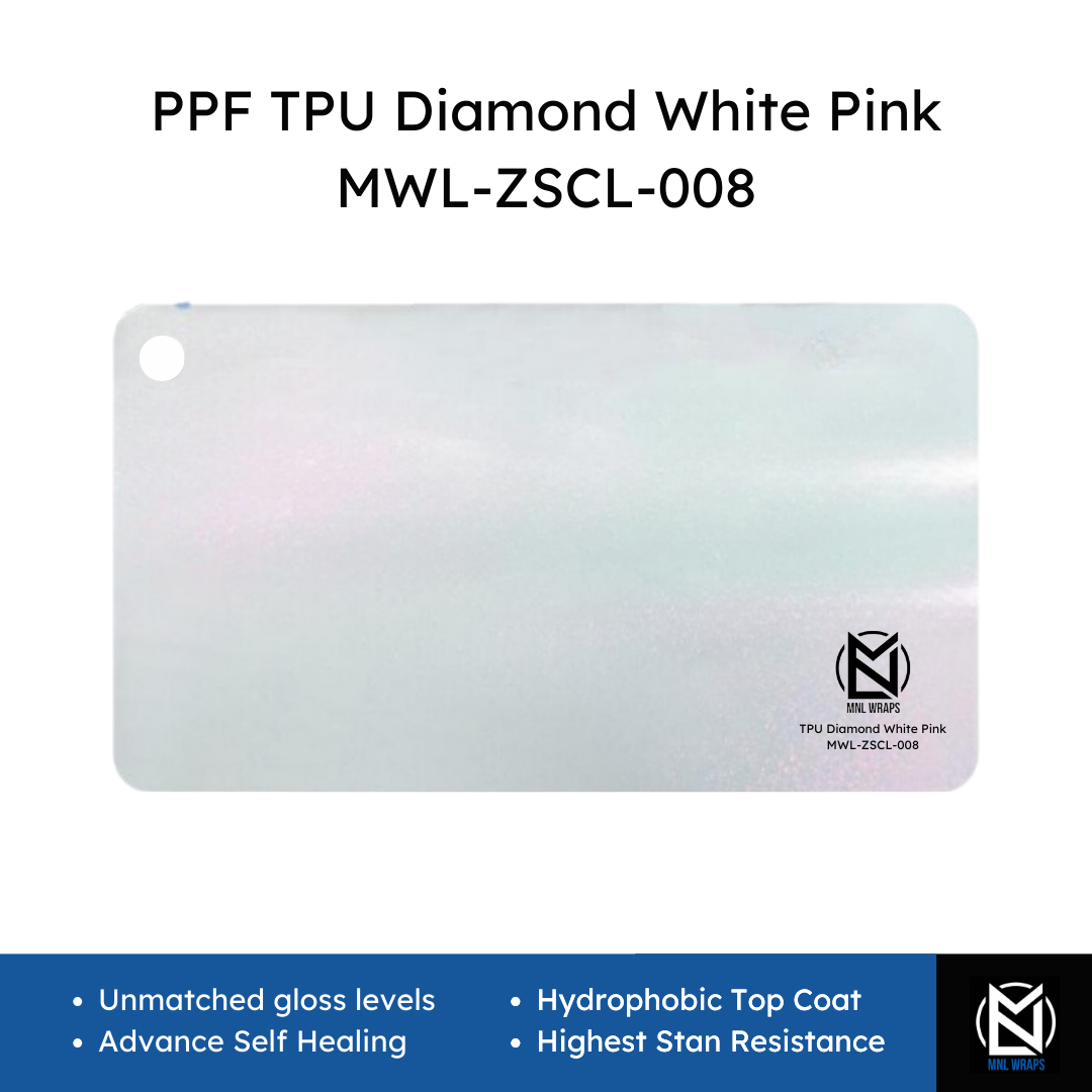 PPF TPU Diamond White Pink MWL-ZSCL-008