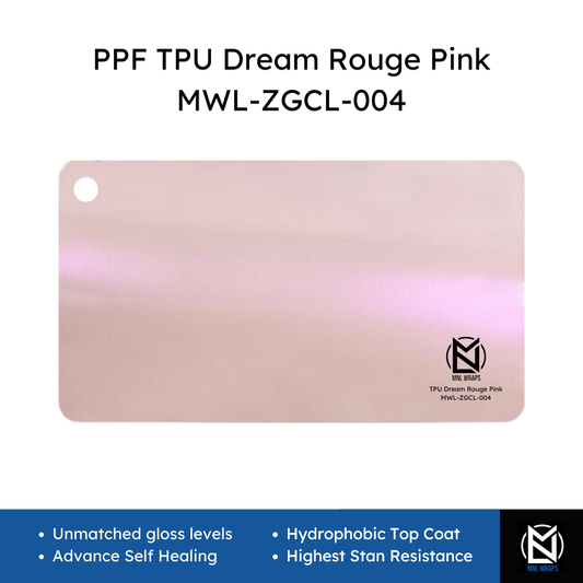 PPF TPU Dream Rouge Pink MWL-ZGCL-004