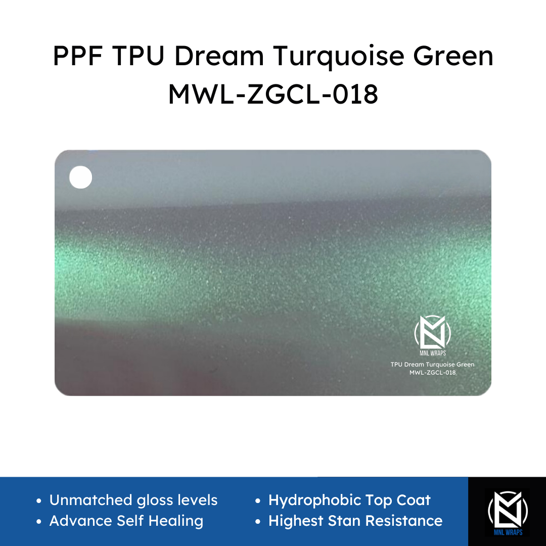 PPF TPU Dream Turquoise Green MWL-ZGCL-018
