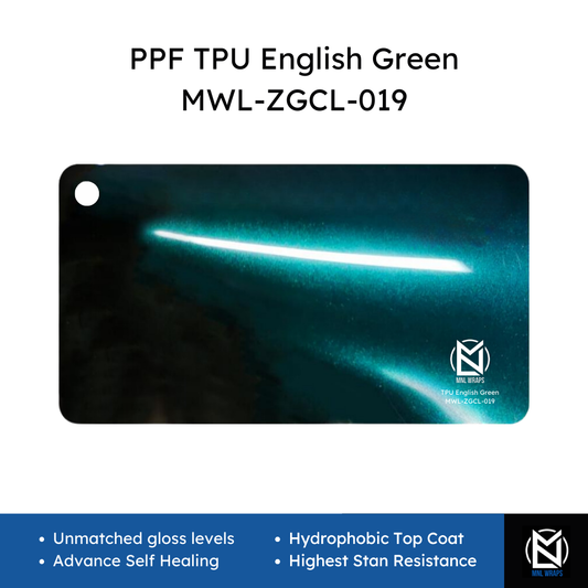 PPF TPU English Green MWL-ZGCL-019