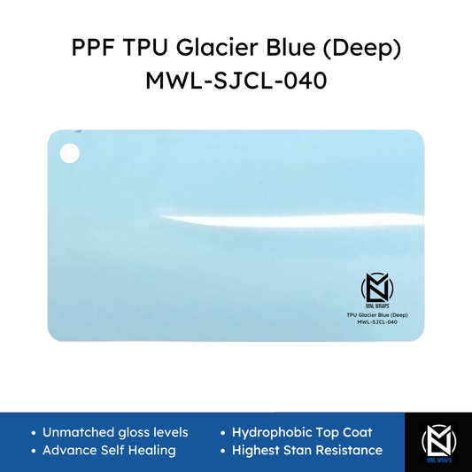 PPF TPU Glacier Blue (Deep) MWL-SJCL-040