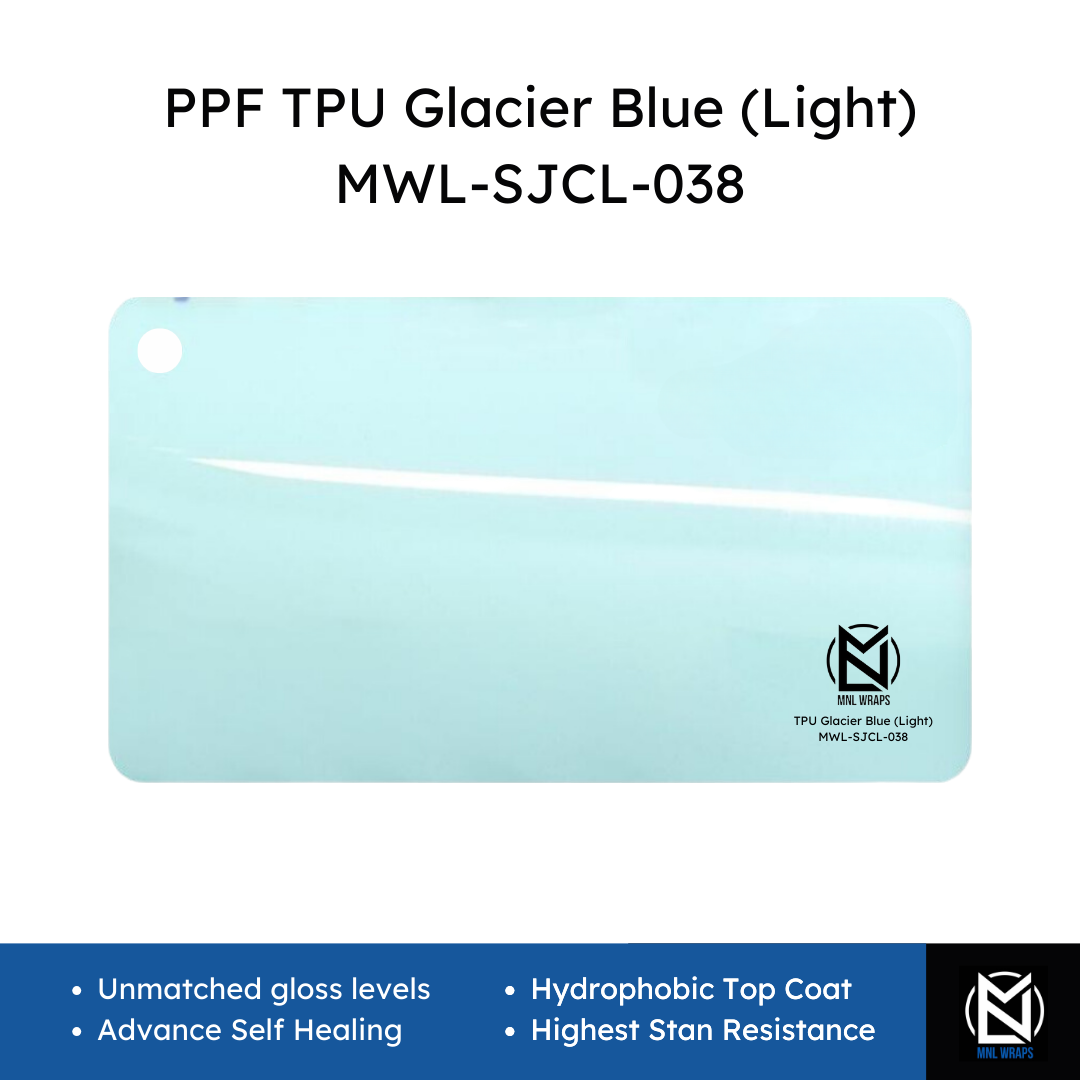 PPF TPU Glacier Blue (Light) MWL-SJCL-038