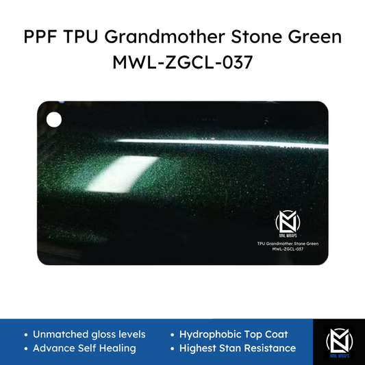 PPF TPU Grandmother Stone Green MWL-ZGCL-037