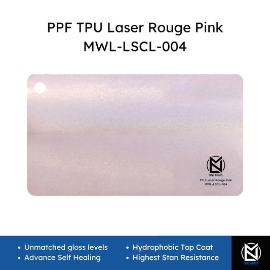 PPF TPU Laser Rouge Pink MWL-LSCL-004