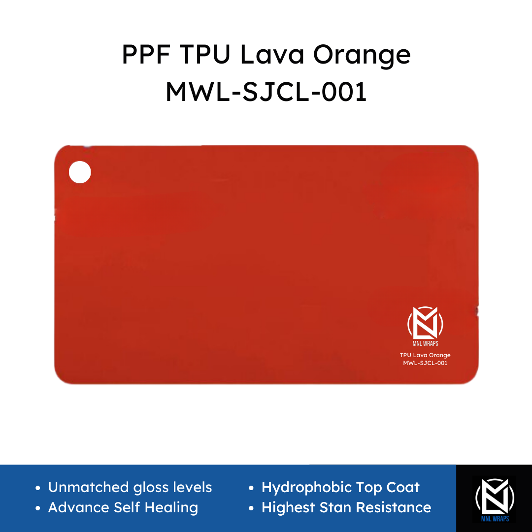 PPF TPU Lava Orange MWL-SJCL-001