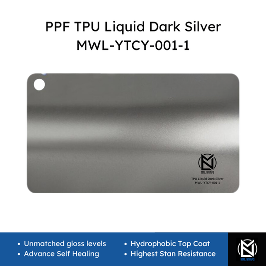 PPF TPU Liquid Dark Silver MWL-YTCY-001-1