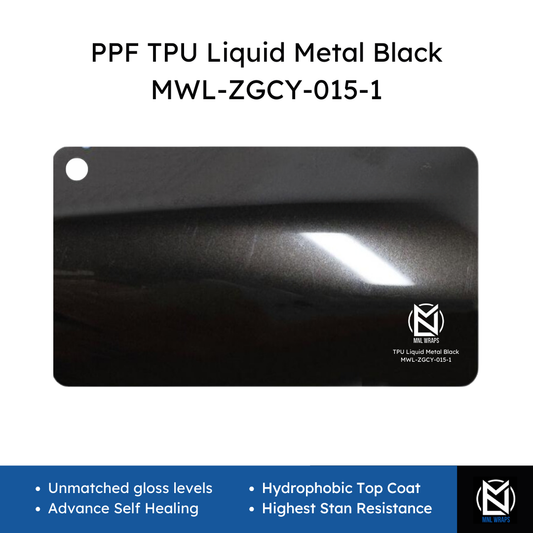 PPF TPU Liquid Metal Black MWL-ZGCY-015-1