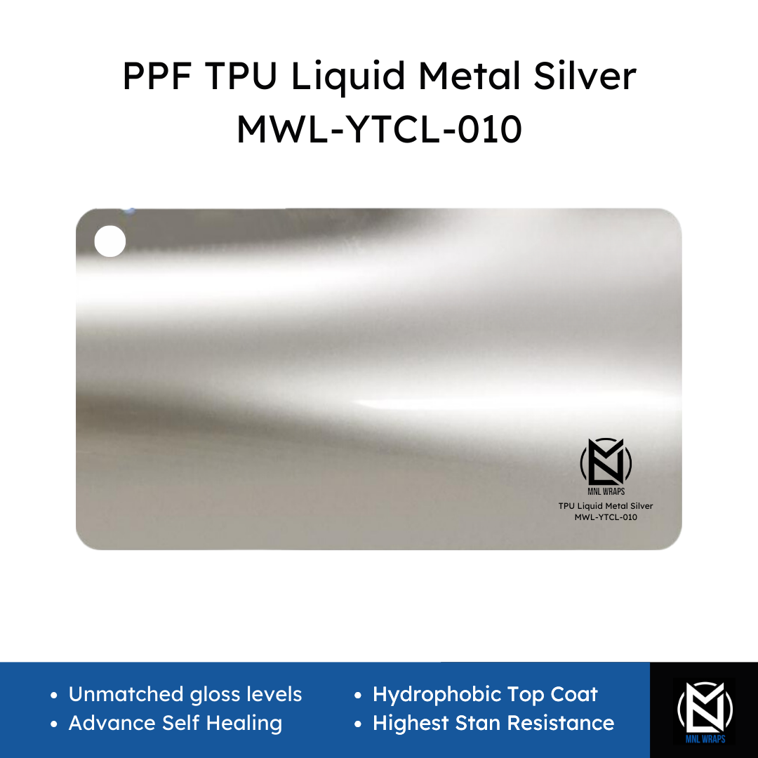 PPF TPU Liquid Metal Silver MWL-YTCL-010