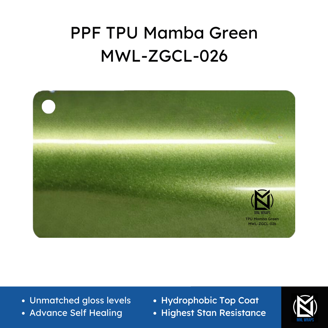 PPF TPU Mamba Green MWL-ZGCL-026