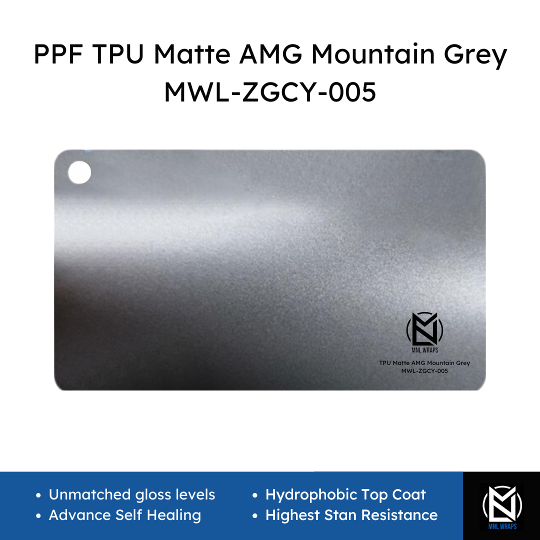 PPF TPU Matte AMG Mountain Grey MWL-ZGCY-005