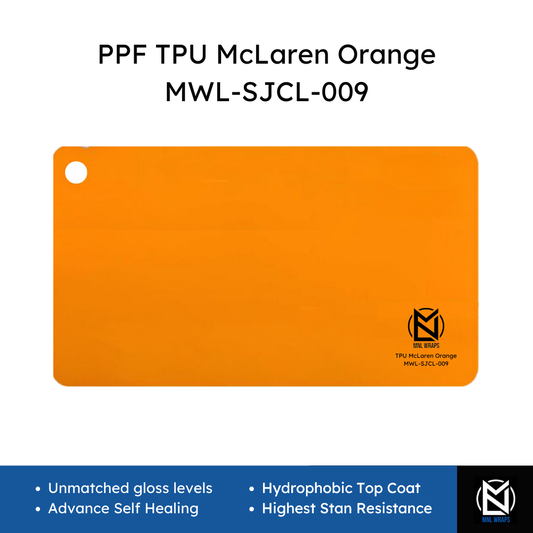 PPF TPU McLaren Orange MWL-SJCL-009