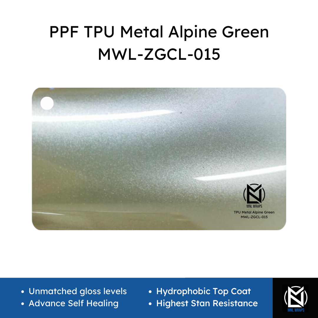 PPF TPU Metal Alpine Green MWL-ZGCL-015