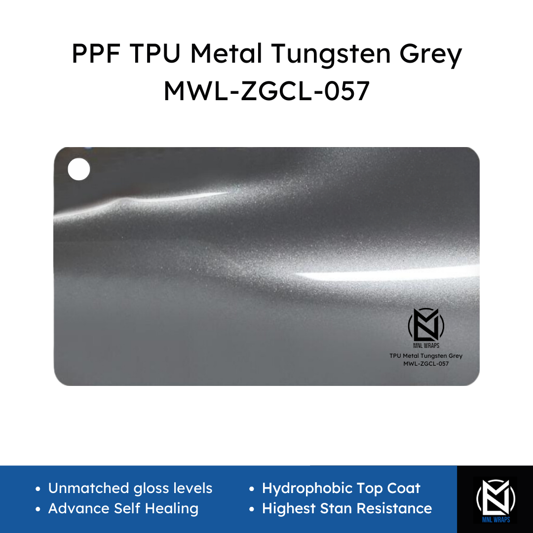 PPF TPU Metal Tungsten Grey MWL-ZGCL-057