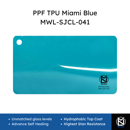 PPF TPU Miami Blue MWL-SJCL-041