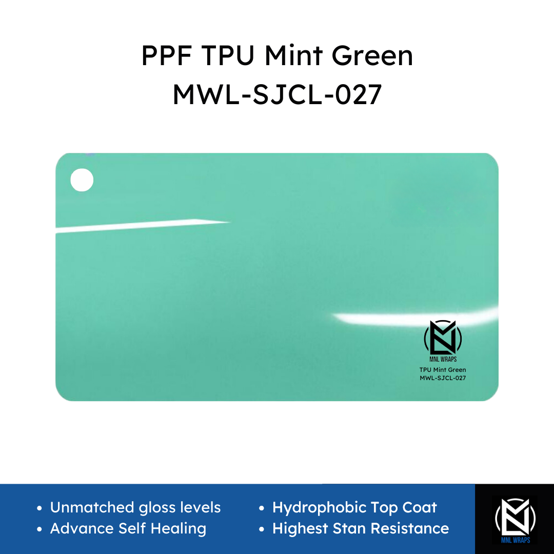 PPF TPU Mint Green MWL-SJCL-027