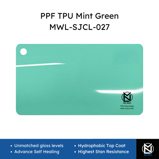PPF TPU Mint Green MWL-SJCL-027