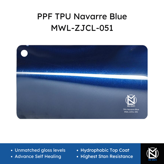 PPF TPU Navarre Blue MWL-ZJCL-051
