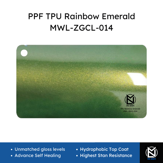 PPF TPU Rainbow Emerald MWL-ZGCL-014