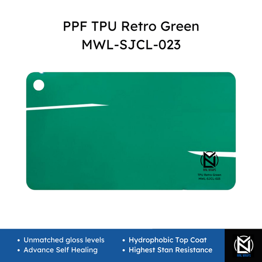 PPF TPU Retro Green MWL-SJCL-023