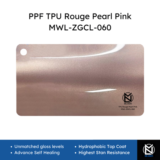 PPF TPU Rouge Pearl Pink MWL-ZGCL-060