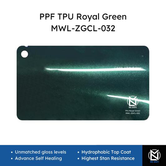 PPF TPU Royal Green MWL-ZGCL-032