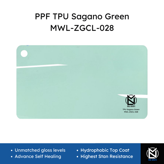 PPF TPU Sagano Green MWL-ZGCL-028