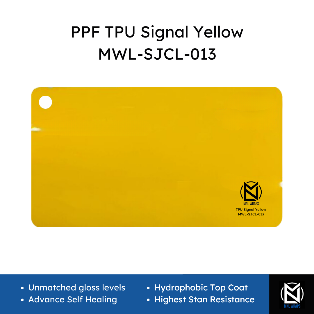 PPF TPU Signal Yellow MWL-SJCL-013