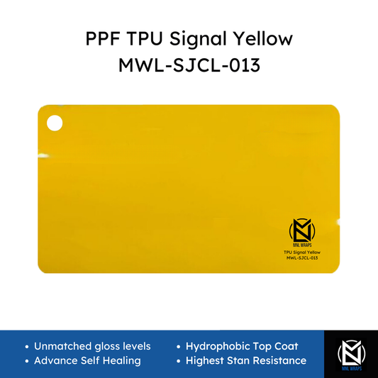 PPF TPU Signal Yellow MWL-SJCL-013