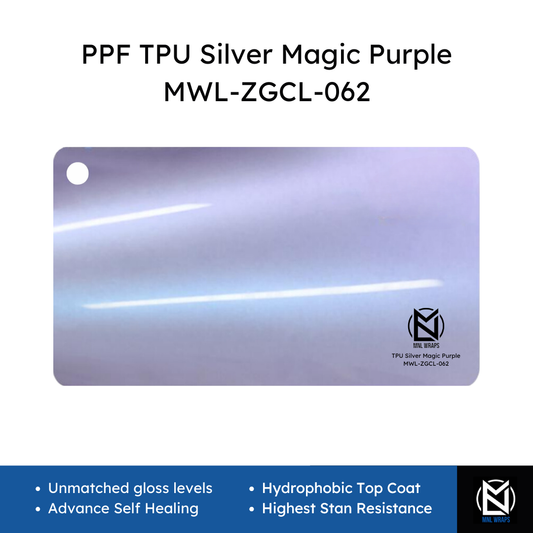 PPF TPU Silver Magic Purple MWL-ZGCL-062