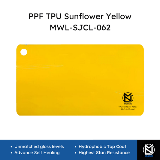 PPF TPU Sunflower Yellow MWL-SJCL-062