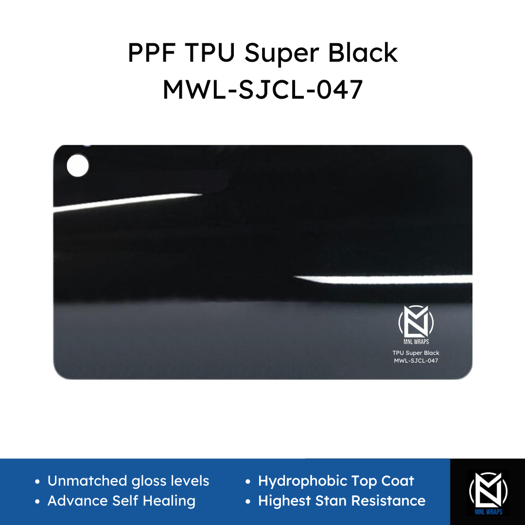 PPF TPU Super Black MWL-SJCL-047