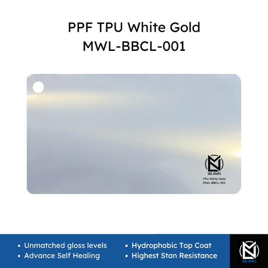 PPF TPU White Gold MWL-BBCL-001